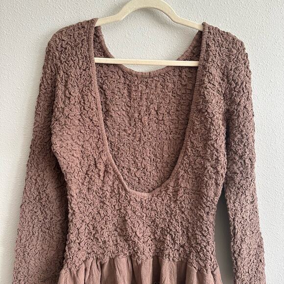 NEW Free People What A Time Mini Dress Size Medium - Picture 10 of 11